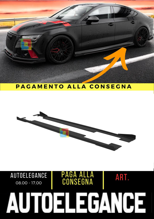 💥Minigonne laterali Street Pro + alette Audi RS7 C7💥