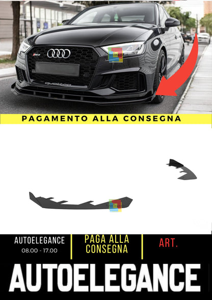 💥Alette anteriori adatto per Audi RS3 Sedan 8V Facelift💥