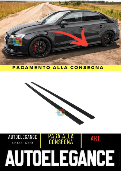 💥Street Pro Side Skirts Suitable For Audi RS3 Sedan 8V Facelift💥