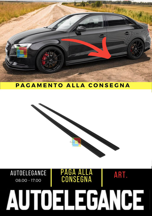 💥Street Pro Side Skirts Suitable For Audi RS3 Sedan 8V Facelift💥