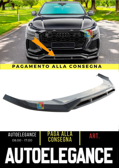 😍Splitter in fibra di carbonio preimpregnato Adatto per Audi RSQ8 Mk1😍