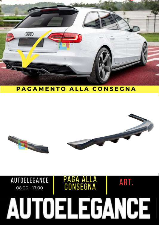 😍Splitter posteriore Adatto Per Audi A4 Competition B8 Facelift😍