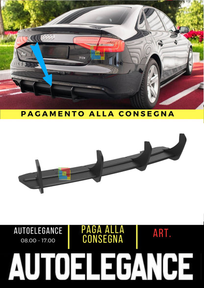 😎Diffusore posteriore Street Pro Adatto Per Audi A4 B8 Facelift😎