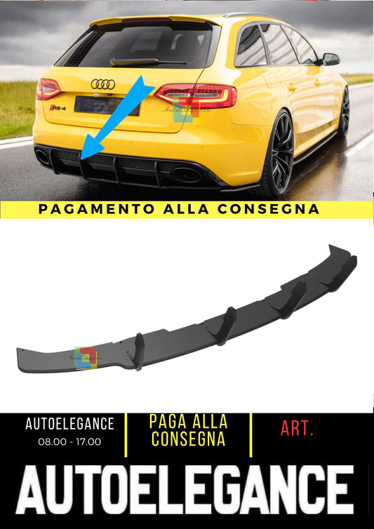 🔥Diffusore posteriore Street Pro Adatto Per Audi RS4 B8🔥