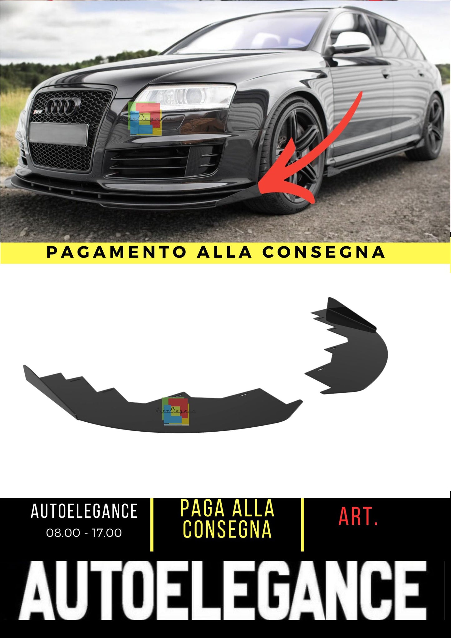 😍Front fenders suitable for Audi RS6 Avant C6😍