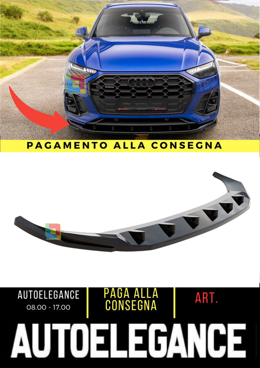 😍Front Splitter V.2 suitable for Audi SQ5/Q5 S-Line SUV/ Sportback Mk2😍