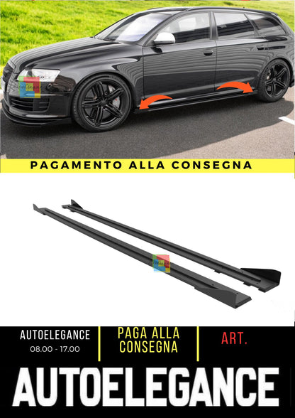 😍Street Pro Side Skirts + Wings Suitable for Audi RS6 Avant C6😍