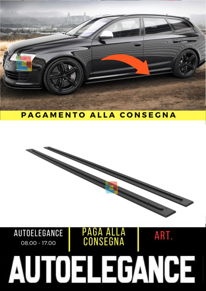 😍Street Pro Side Skirts Fit For Audi RS6 Avant C6😍