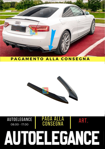 🌺Rear Side Splitter Suitable for Audi A5 Coupe 8T Facelift🌺