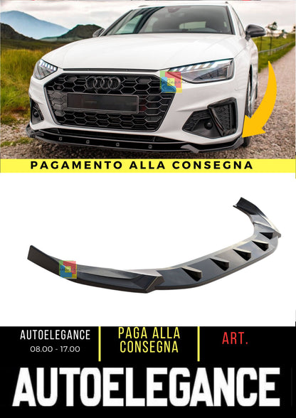 🌺Front splitter V.1 suitable for Audi A4 S-Line / S4 B9 Facelift🌺