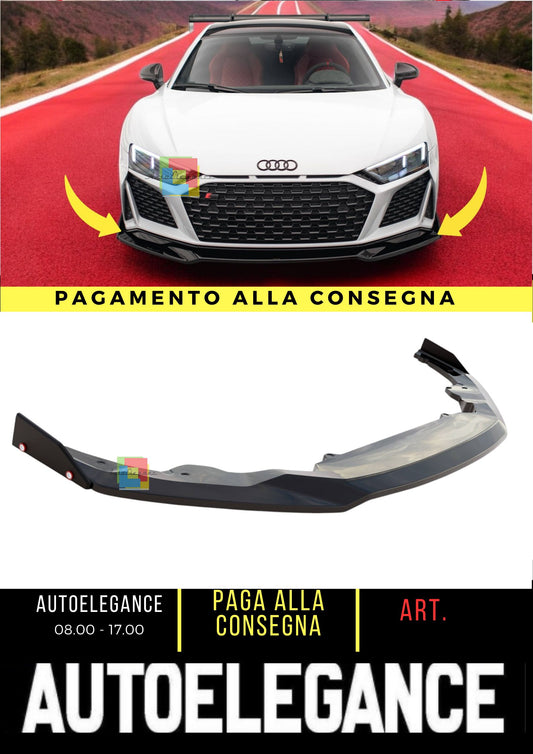 🌺Front splitter V.3 + flap suitable for Audi R8 Mk2 Facelift🌺