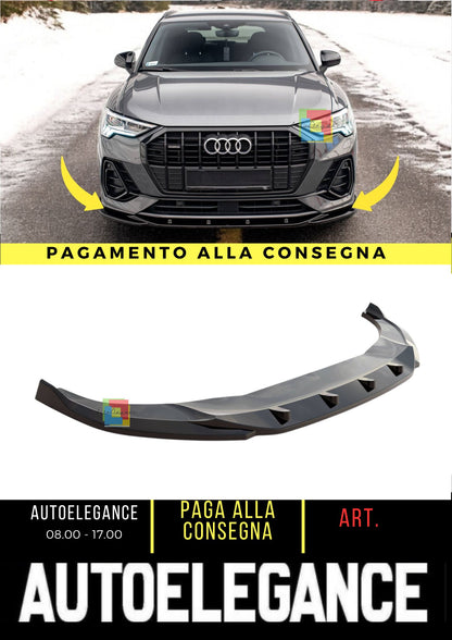 🔥Front Splitter V.1 Suitable For Audi Q3 S-Line F3🔥