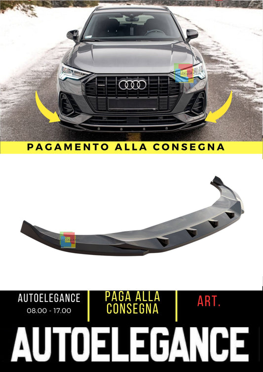 🔥Front Splitter V.1 Suitable For Audi Q3 S-Line F3🔥