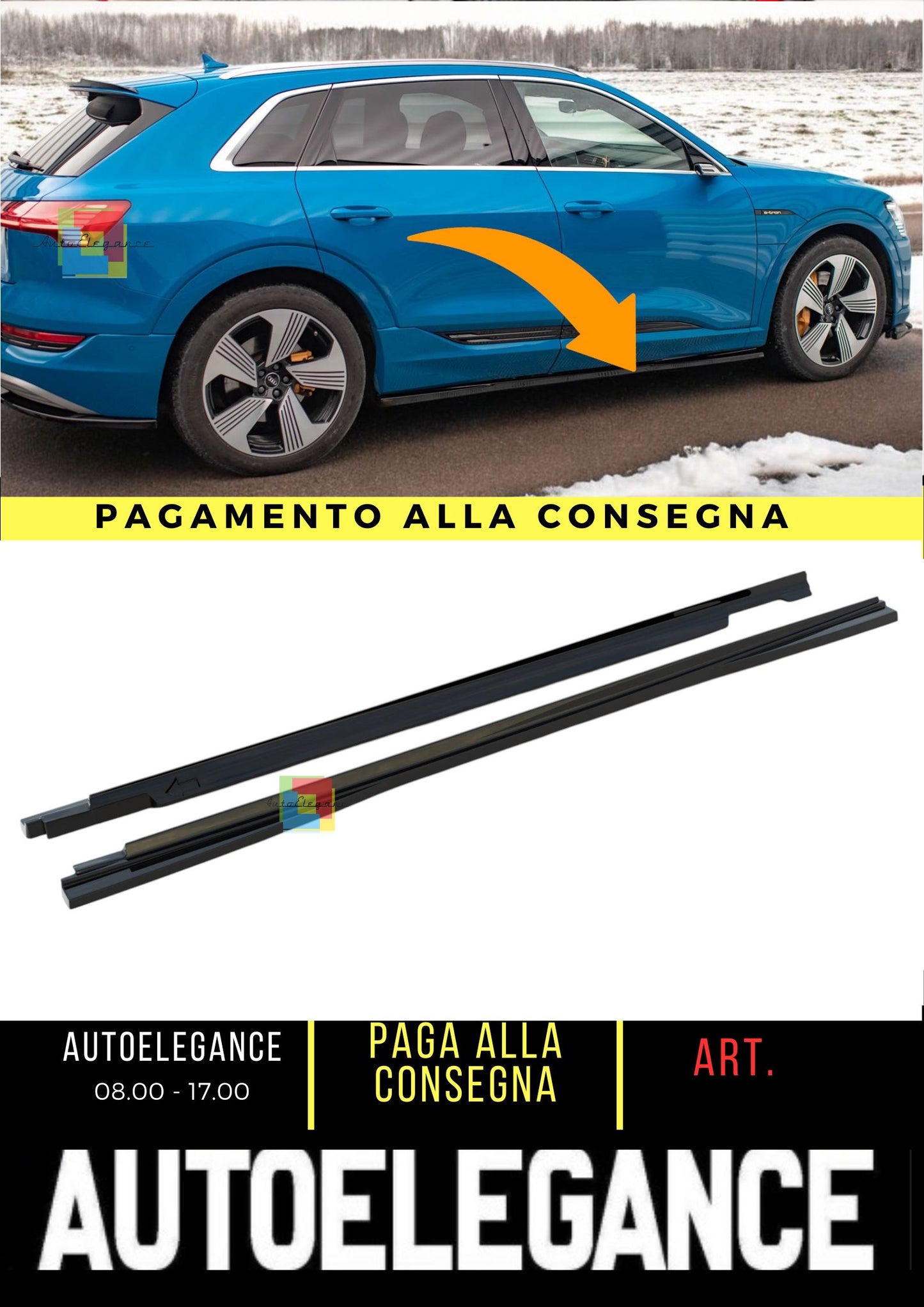 🔥Side skirts Suitable for Audi e-tron🔥