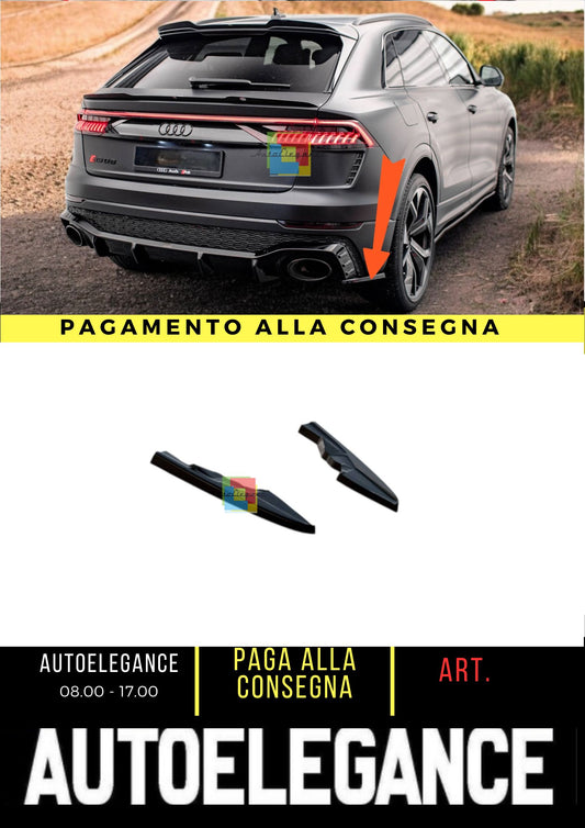 ❤️Splitter laterali posteriori V.2 adatto per Audi RSQ8 Mk1❤️
