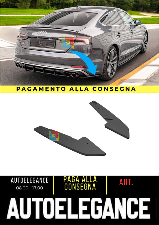 ❤️Splitter laterali posteriori Street Pro Adatto Per  Audi S5 Sportback F5❤️