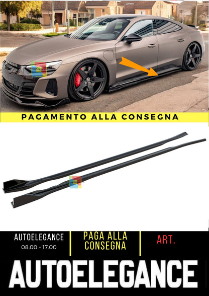 ❤️Minigonne laterali V.2 Adatto Per Audi e-Tron GT / RS GT Mk1❤️