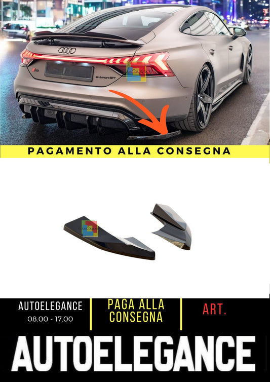 💯Splitter laterali posteriori V.2 adatto per Audi e-Tron GT / RS GT Mk1💯