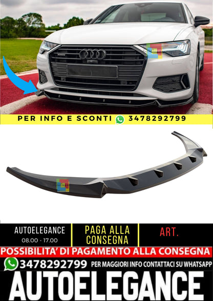 💯Front Splitter V.2 Suitable For Audi A6 C8💯