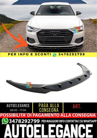 💯Front Splitter V.1 Suitable For Audi A6 C8💯