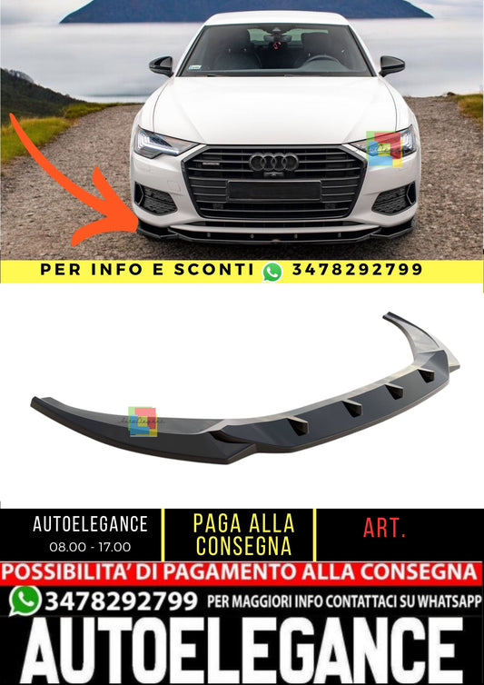 💯Front Splitter V.1 Suitable For Audi A6 C8💯