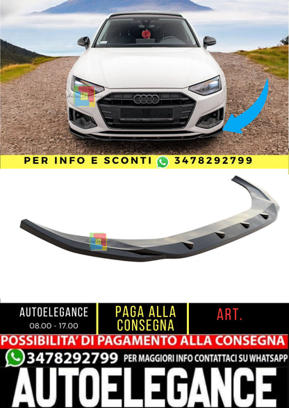 ⭐️Front Splitter V.1 Suitable For Audi A4 B9 Facelift⭐️
