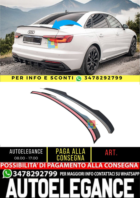 ⭐️Street pro rear diffuser suitable for Audi A4 B9 Facelift⭐️