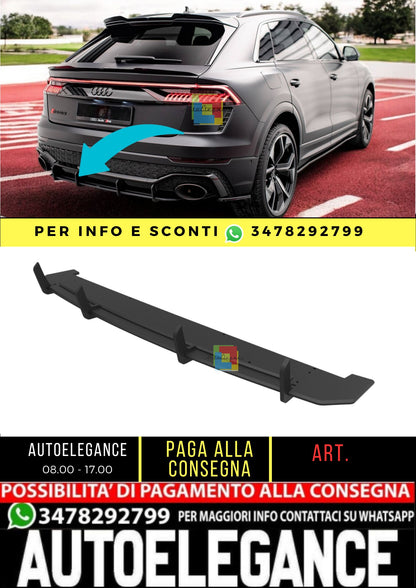 😎Street Pro Rear Diffuser Suitable For Audi RSQ8 Mk1😎