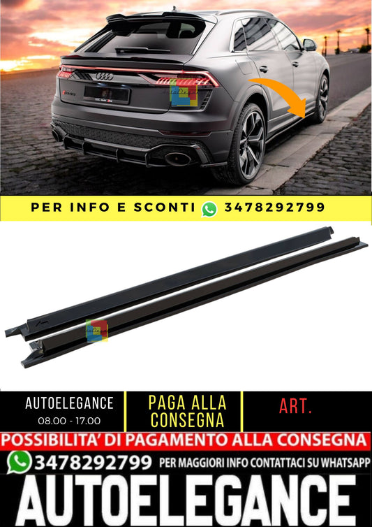 😎Side Skirts Fit For Audi RSQ8 Mk1😎
