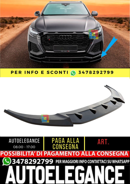😎Splitter anteriore V.2 adatto per Audi RSQ8 Mk1😎