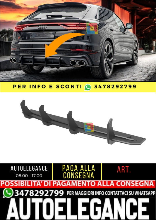 😎Street Pro Rear Diffuser Suitable For Audi SQ8 Mk1😎