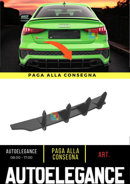 😎Diffusore Posteriore Street Pro Adatto Per Audi RS3 Sedan 8Y😎