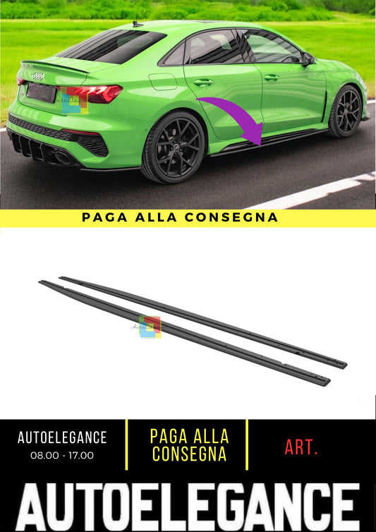 😎Minigonne laterali Street Pro Adatto Per Audi RS3 Sedan 8Y😎