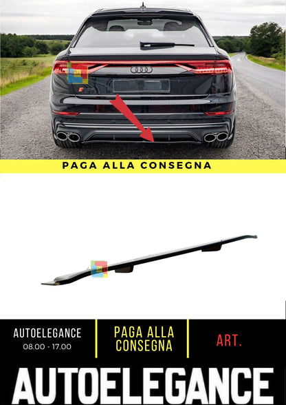 Splitter Posteriore (con barre verticali) Adatto Per Audi SQ8 Mk1