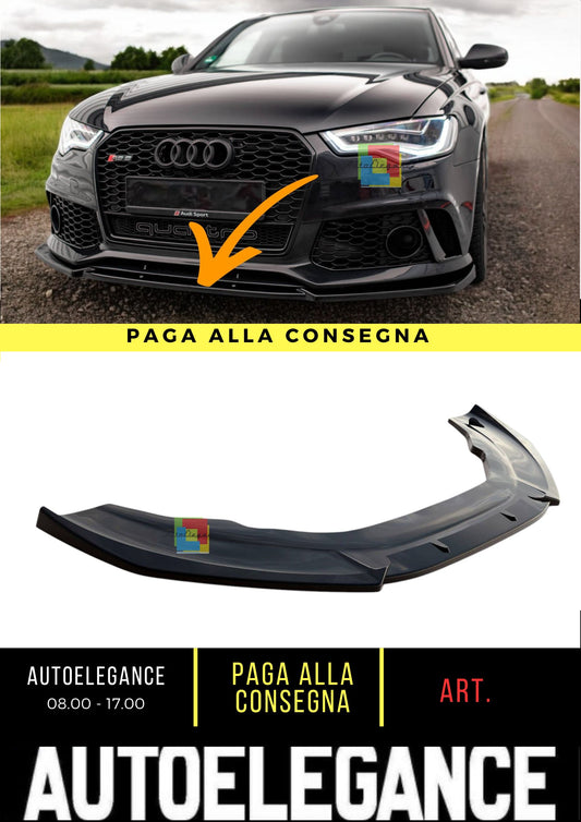 Front Splitter Suitable For Audi A6 RS6 Look C7