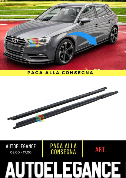 Minigonne Laterali Adatto Per Audi A3 Sportback 8V