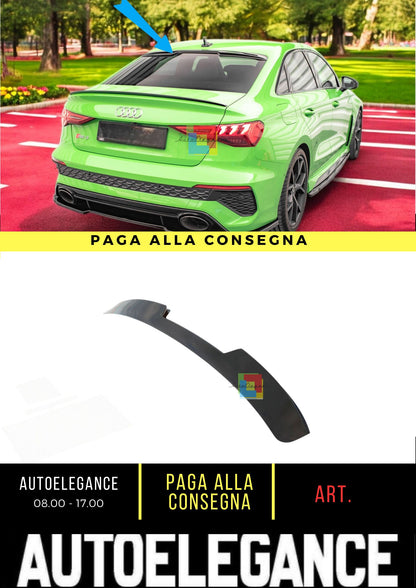 Rear window extension suitable for Audi RS3 Sedan 8Y