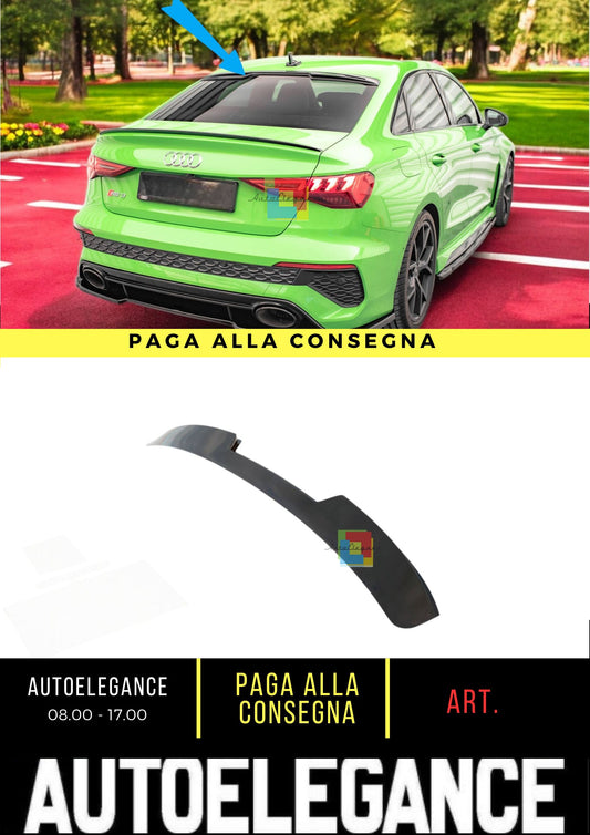 Rear window extension suitable for Audi RS3 Sedan 8Y