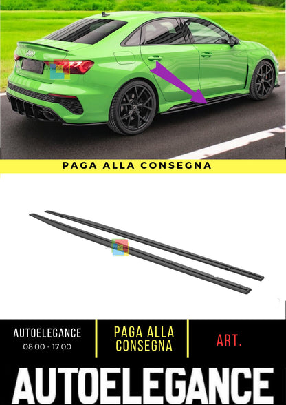 🍁Minigonne laterali Street Pro Adatto Per Audi RS3 Sedan 8Y🍁