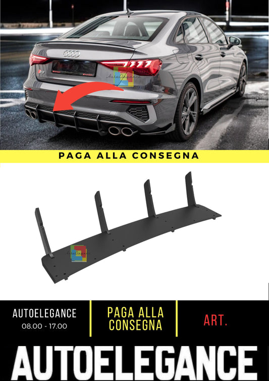 🤩Street Pro Rear Diffuser Suitable For Audi S3 Sedan 8Y🤩