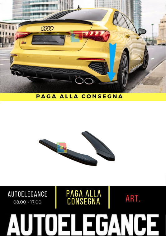 🤩Rear Side Splitter Suitable for Audi S3 Sedan 8Y🤩