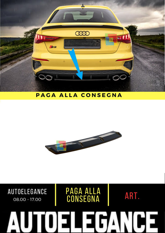 🤩Splitter posteriore adatto per Audi S3 berlina 8Y🤩