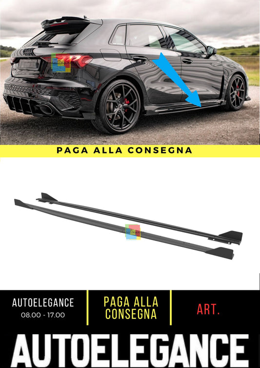 🤩Street Pro side skirts + spoilers suitable for Audi RS3 Sportback 8Y🤩