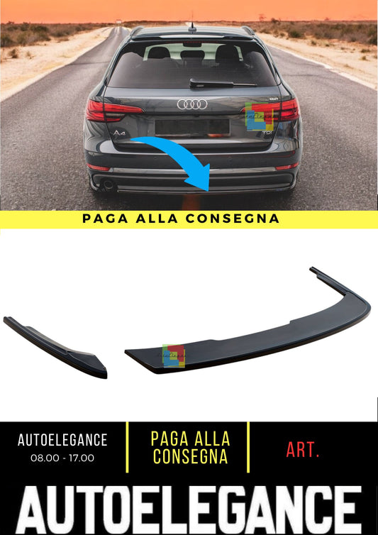 🤩Splitter laterali posteriori adatto per Audi A4 B9🤩