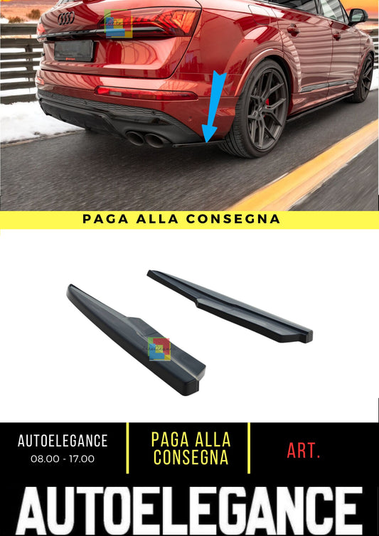 🤩Rear Side Splitters Suitable For Audi SQ7 Mk2 (4M) Facelift🤩