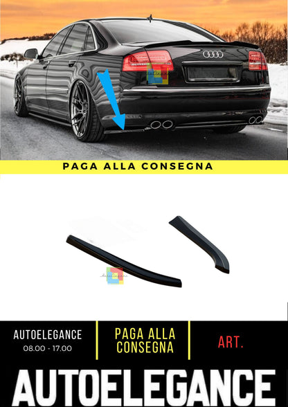 😎Rear side splitter suitable for Audi S8 D3😎