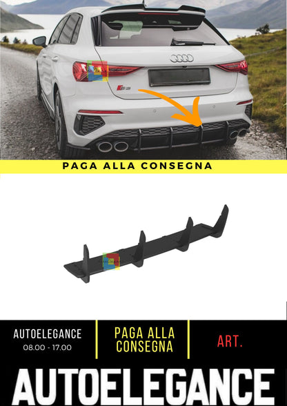 😎Street Pro Rear Diffuser Suitable For Audi S3 Sportback 8Y😎