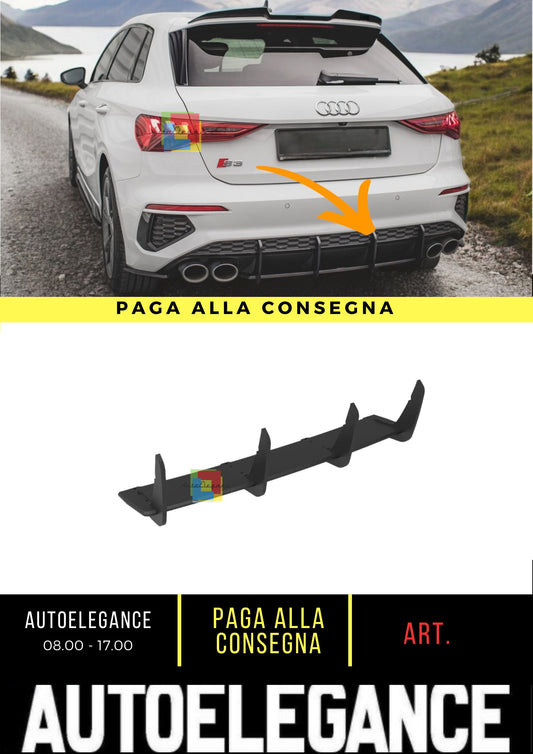 😎Street Pro Rear Diffuser Suitable For Audi S3 Sportback 8Y😎