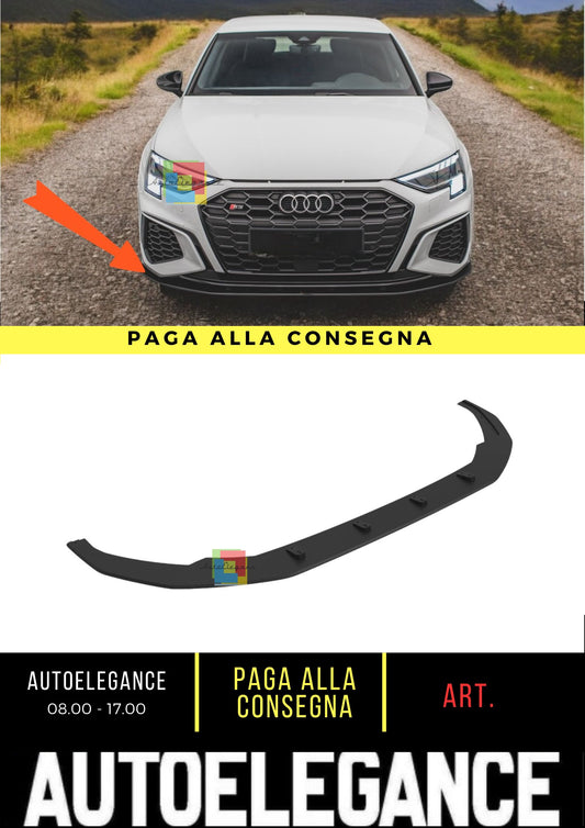 😎Street Pro Front Splitter Suitable For Audi S3 / A3 S-Line 8Y😎