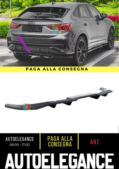😍Splitter Posteriore Adatto Per Audi Q3 Sportback S-Line😍